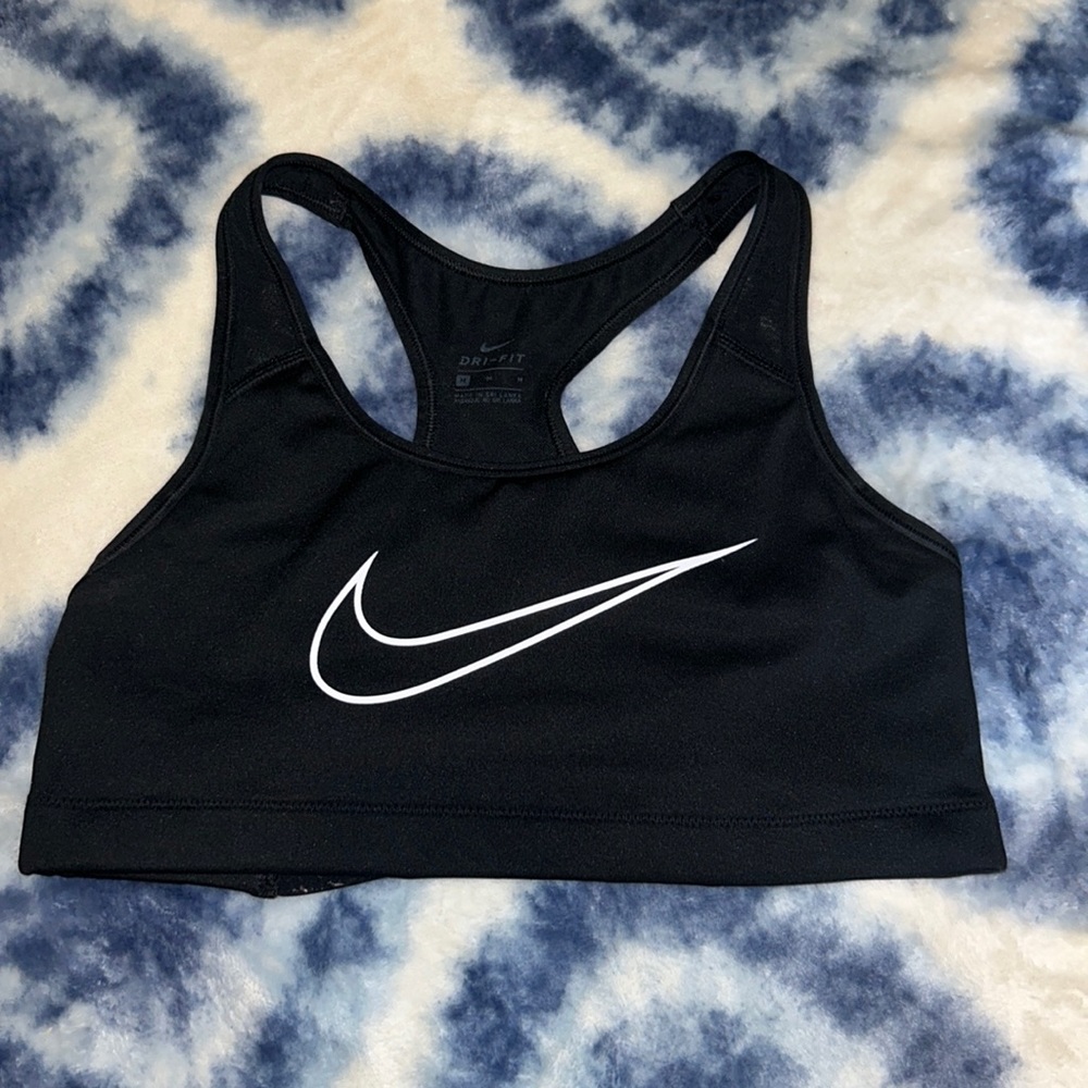 Size Medium Black Nike Sports Bra